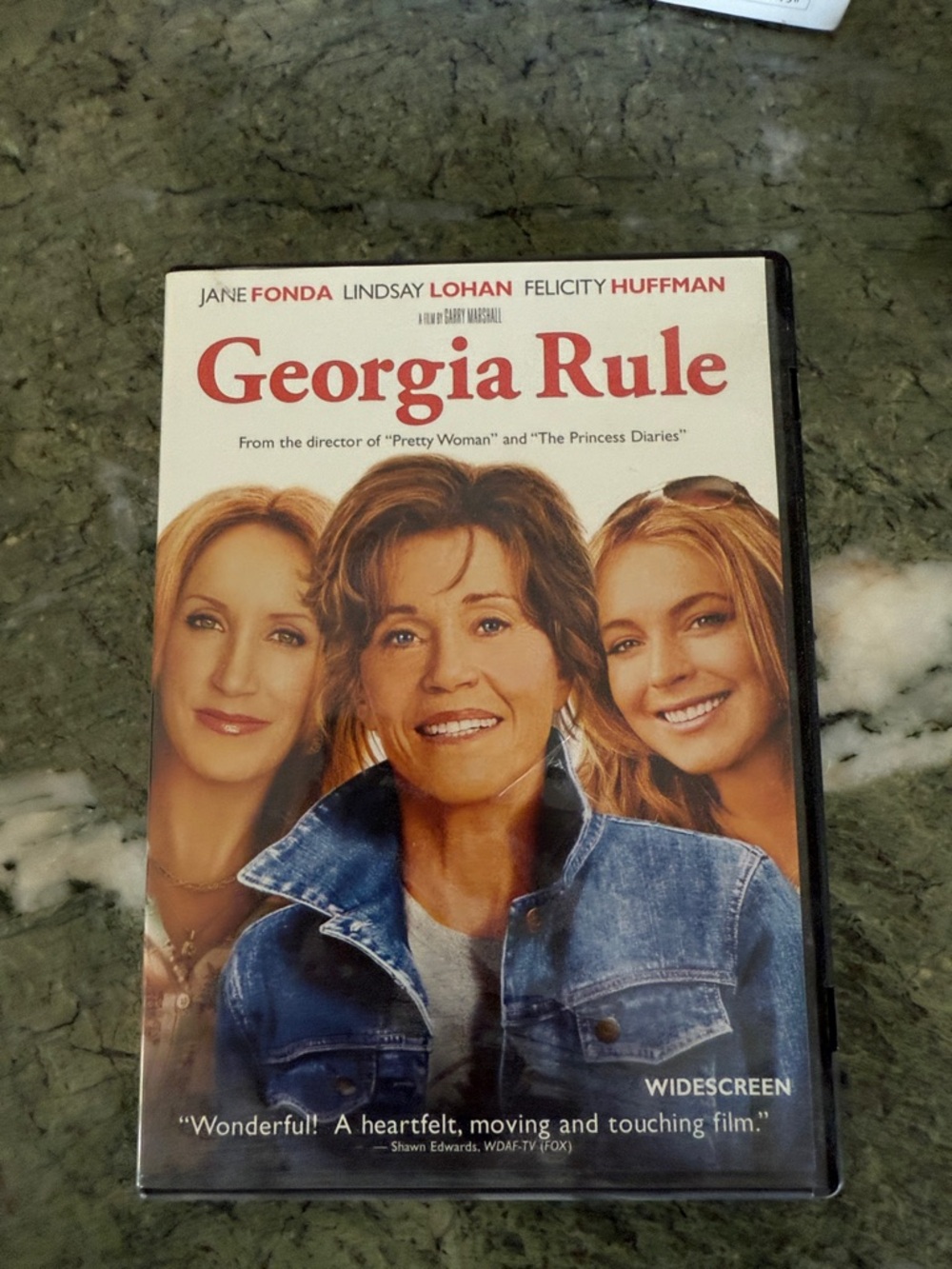 Georgia Rule DVD - White & Blue Cover